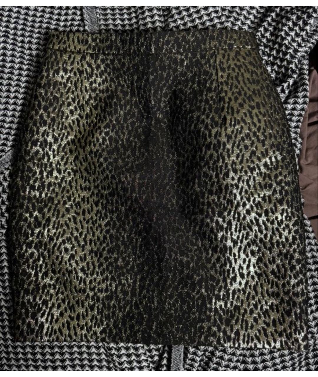 SAINT LAURENT Мульти юбка мини, фото 2