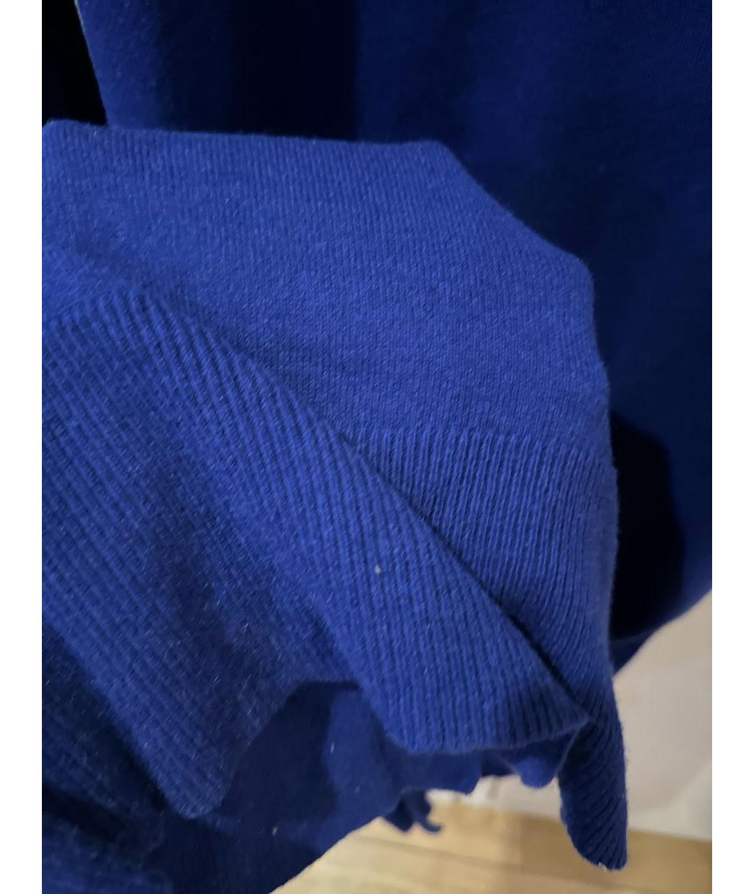 LORENA ANTONIAZZI Синее кашемировое повседневное платье, фото 8