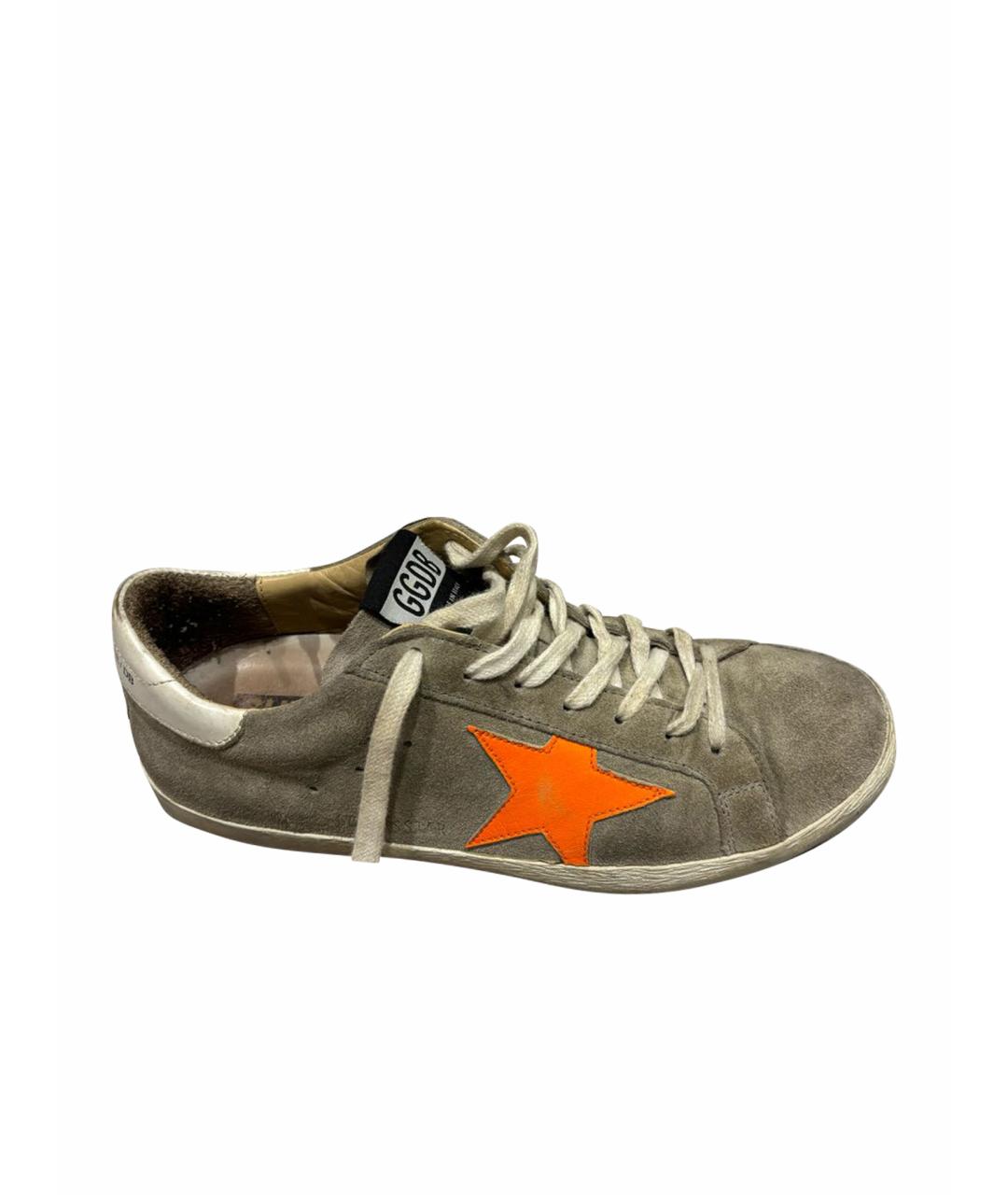 GOLDEN GOOSE DELUXE BRAND Мульти замшевые кеды, фото 1