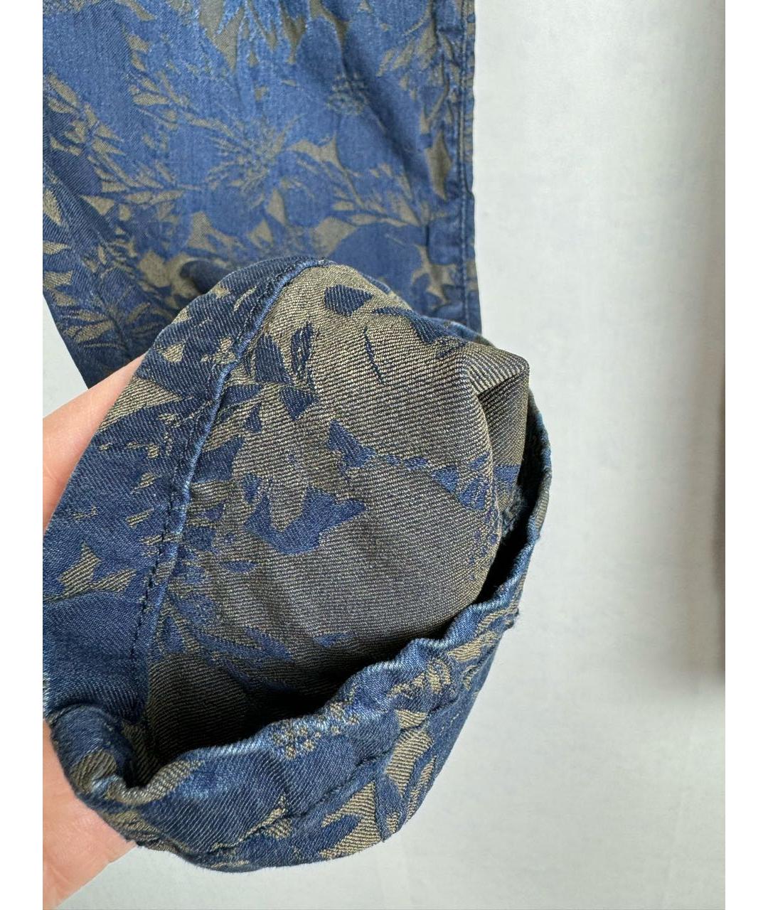 ANGELO MARANI Темно-синие джинсы слим, фото 5