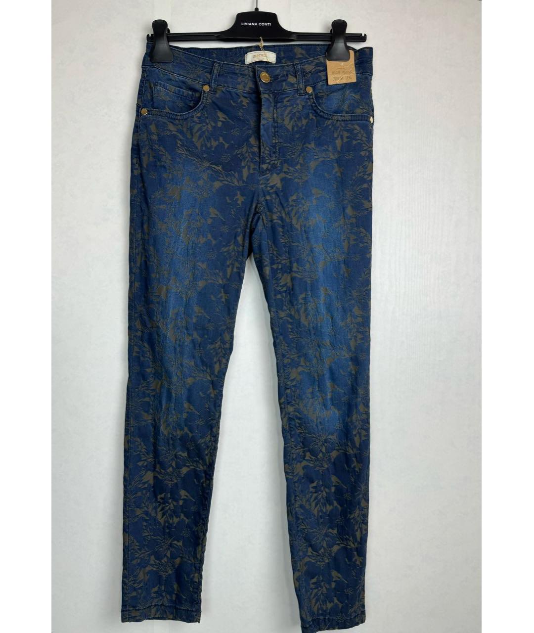 ANGELO MARANI Темно-синие джинсы слим, фото 9