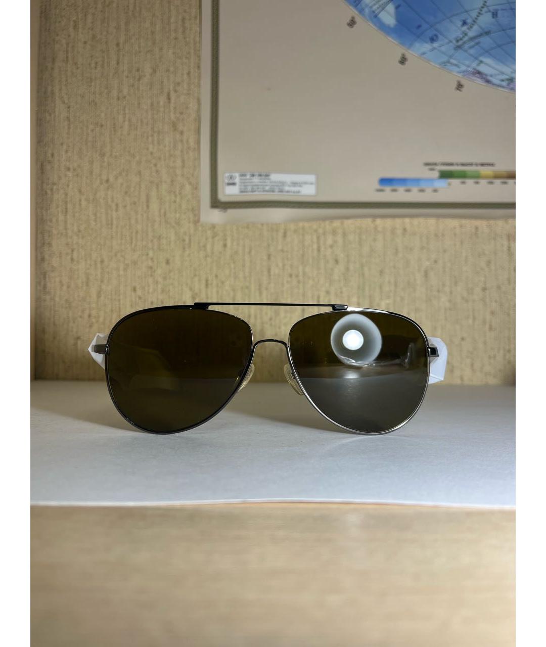 SALVATORE FERRAGAMO Металлические солнцезащитные очки, фото 7