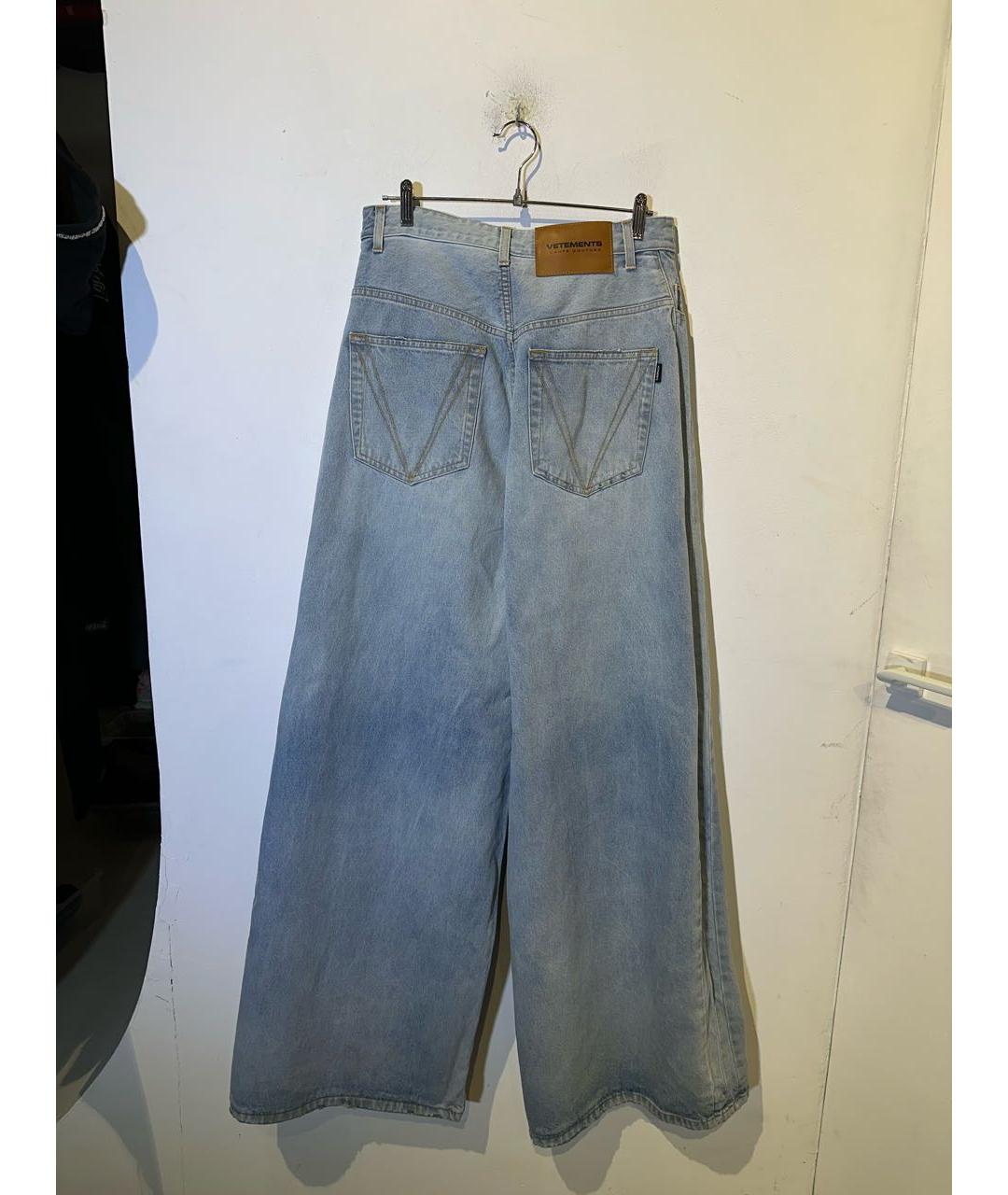 VETEMENTS Голубые джинсы, фото 2