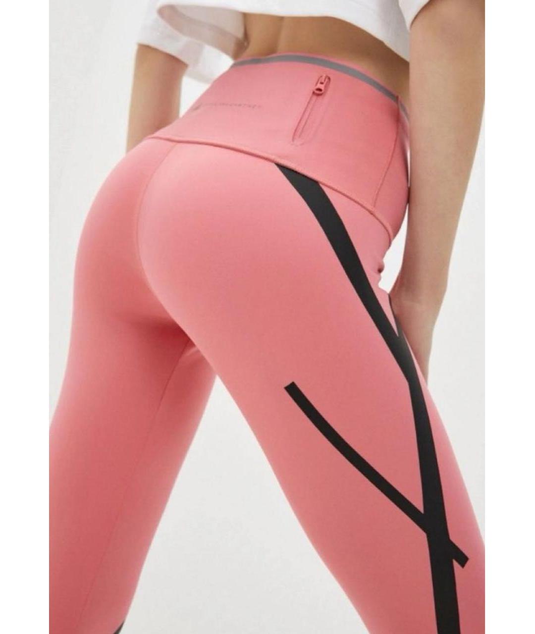 ADIDAS BY STELLA MCCARTNEY Розовые спортивные брюки и шорты, фото 4
