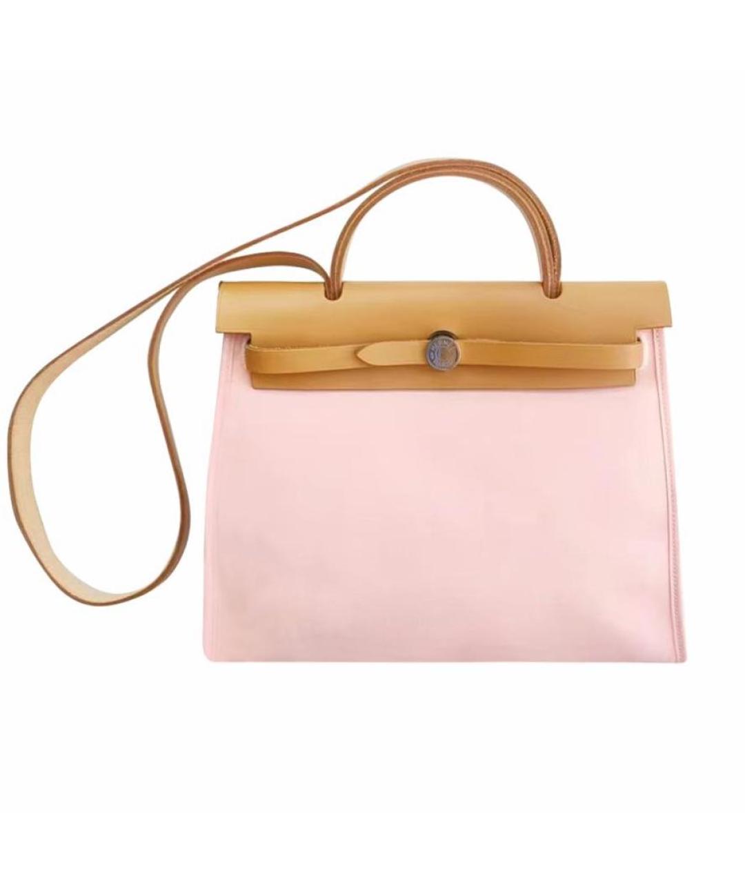 HERMES PRE-OWNED Розовая сумка с короткими ручками, фото 1