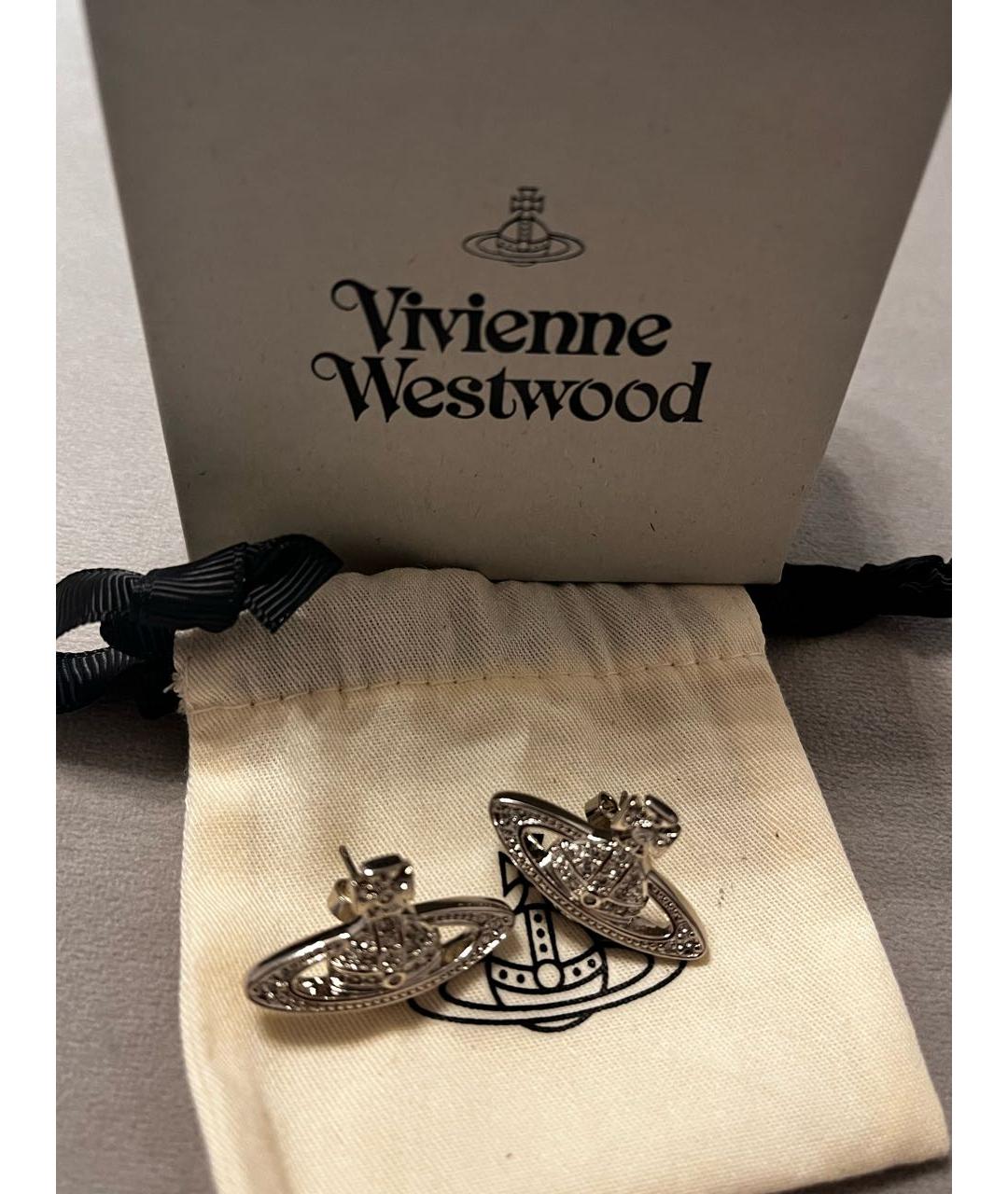 VIVIENNE WESTWOOD Серебряные серьги, фото 2