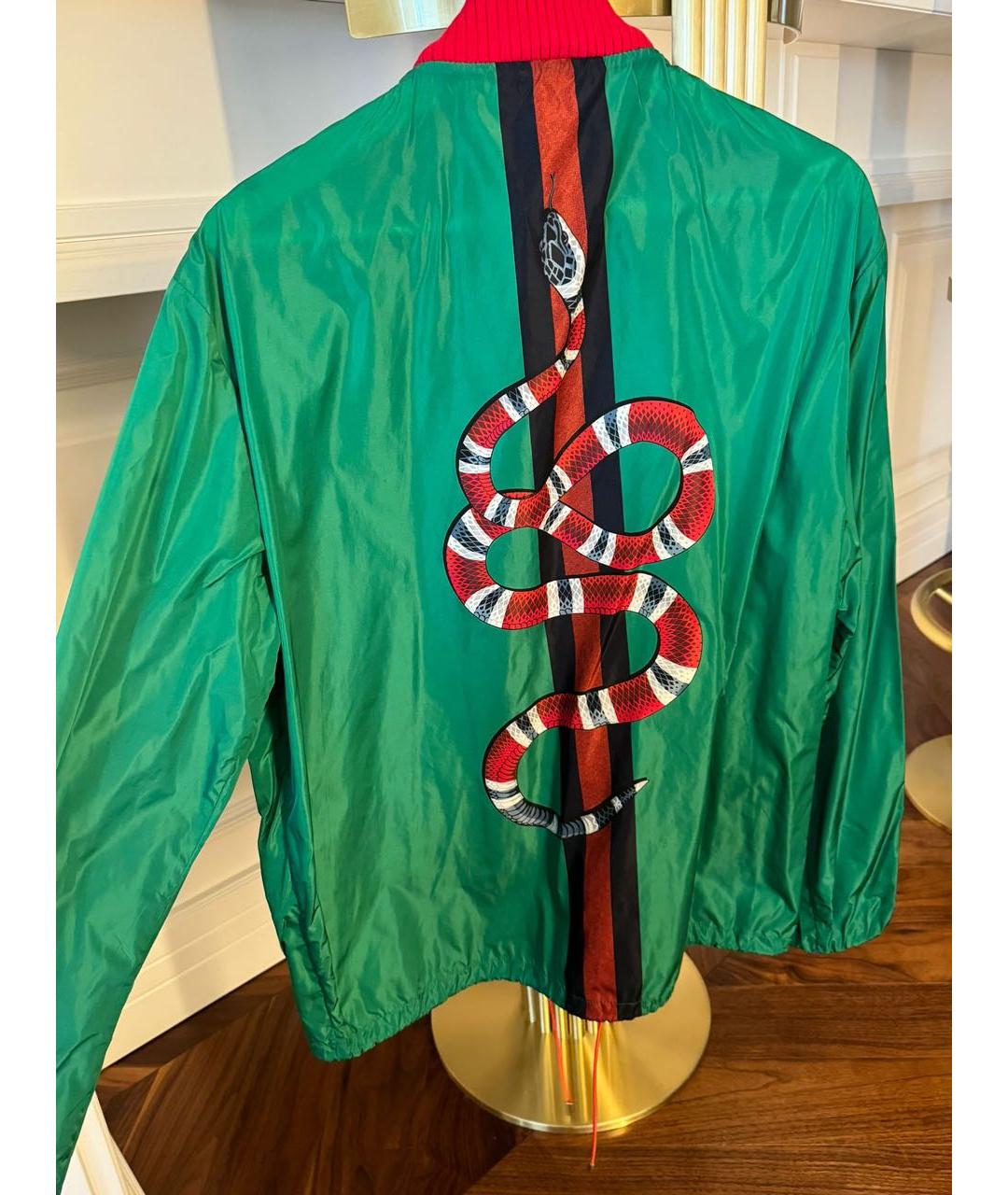 GUCCI Зеленая куртка, фото 2