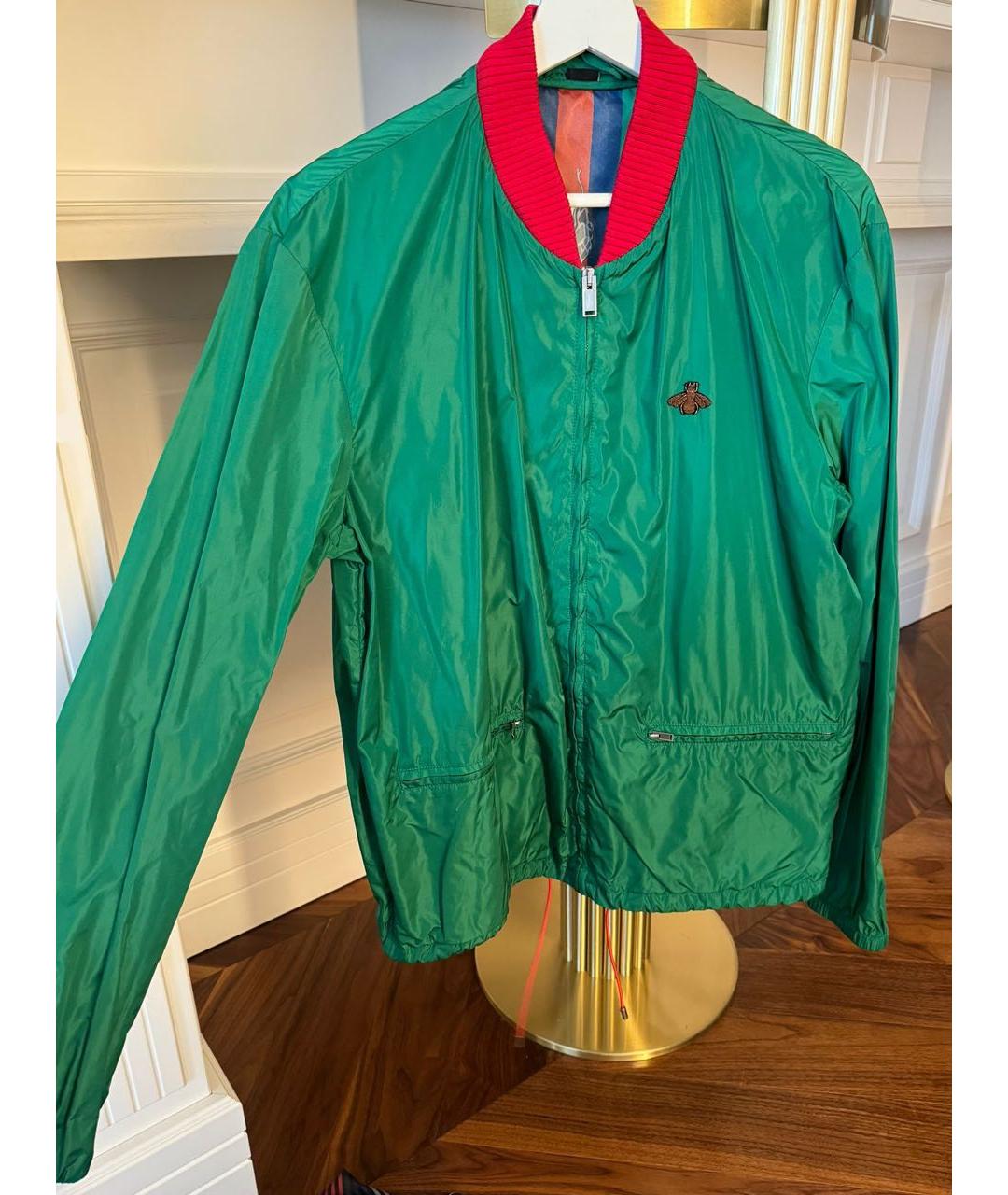 GUCCI Зеленая куртка, фото 5