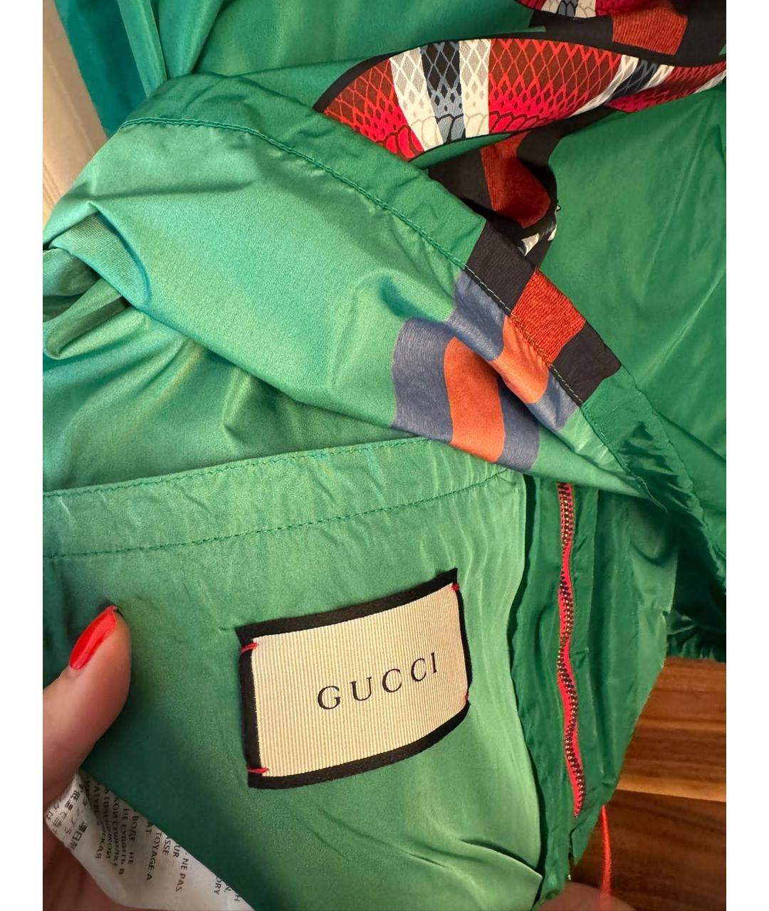 GUCCI Зеленая куртка, фото 4