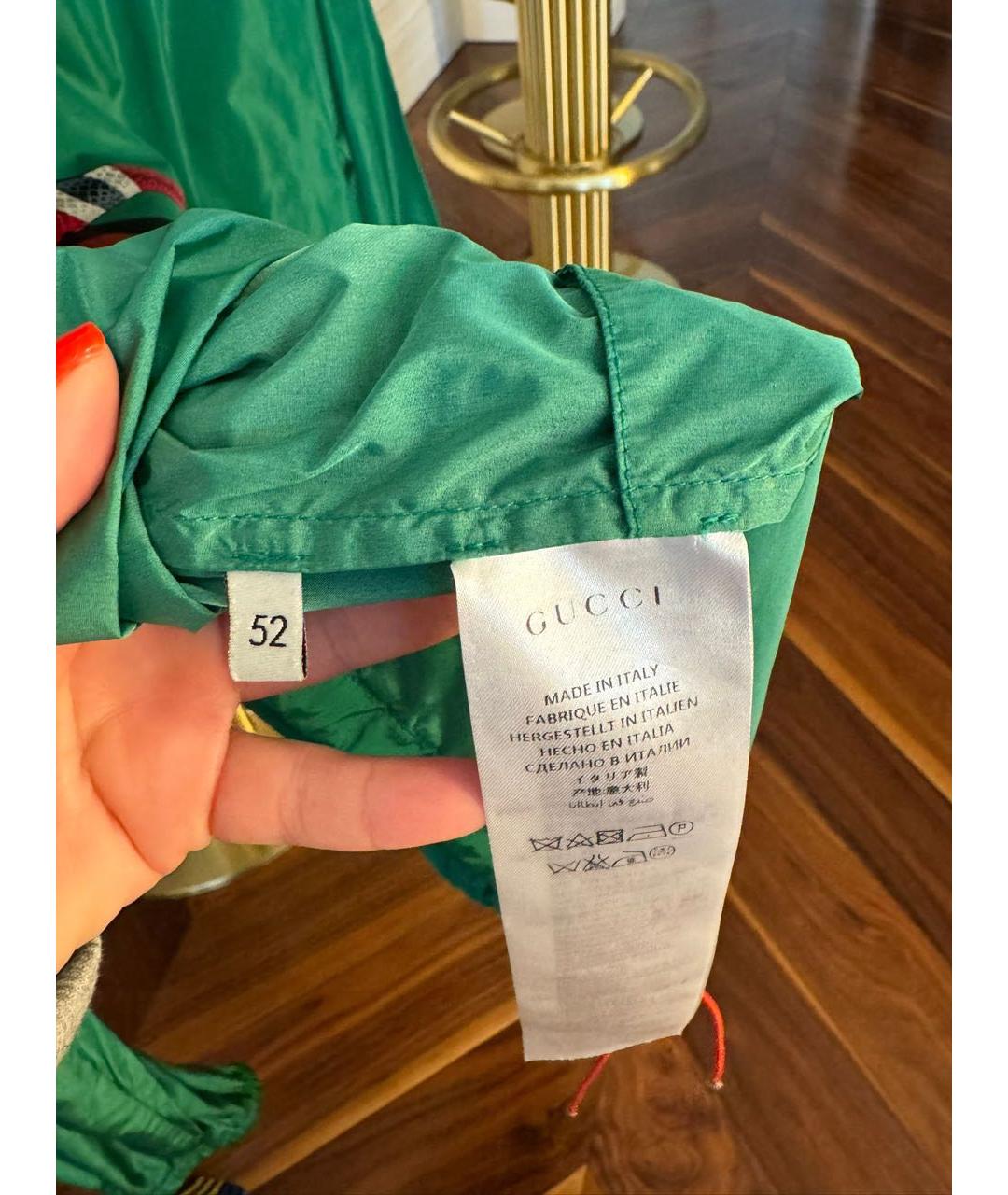 GUCCI Зеленая куртка, фото 3