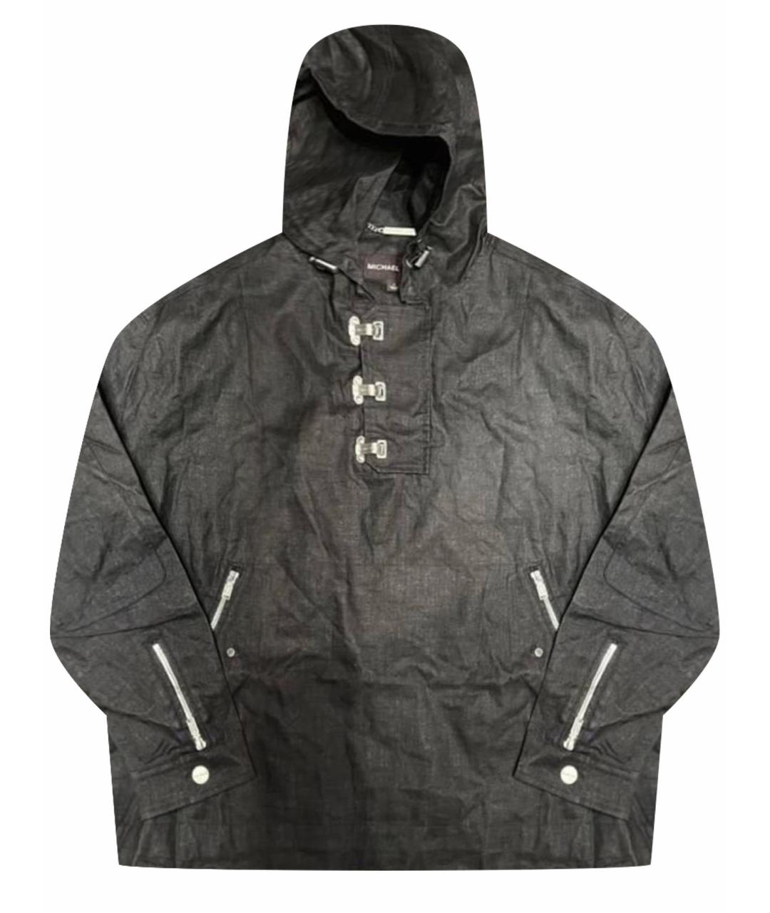 MICHAEL KORS Антрацитовая льняная куртка, фото 1