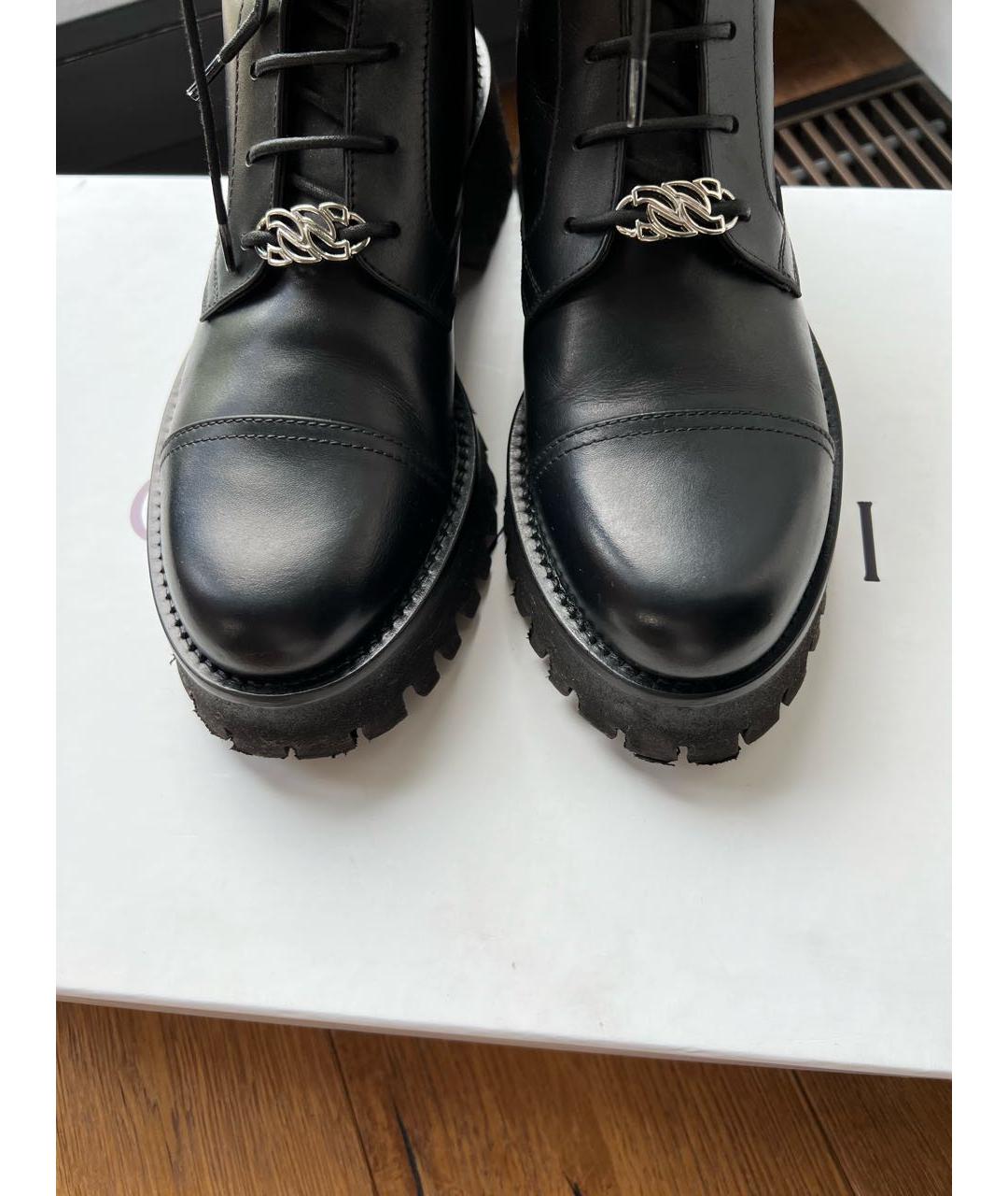 CASADEI Черные кожаные ботинки, фото 7