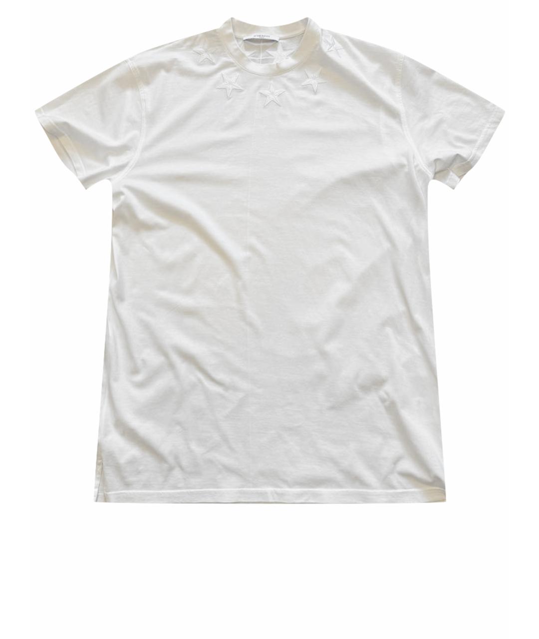 GIVENCHY Белая хлопковая футболка, фото 1