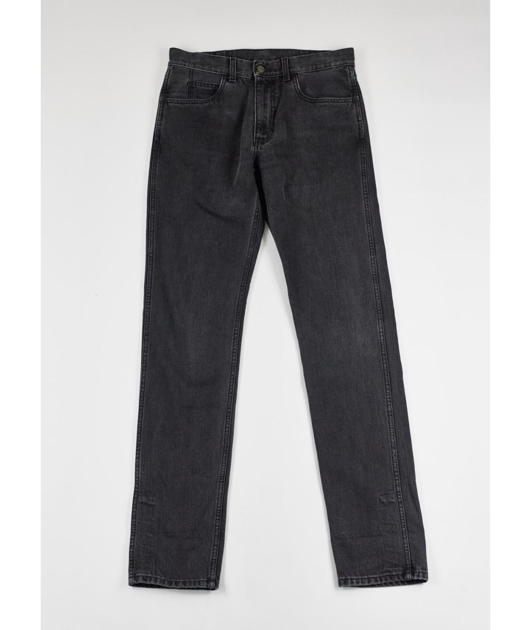 GUCCI Черные хлопковые прямые джинсы, фото 5