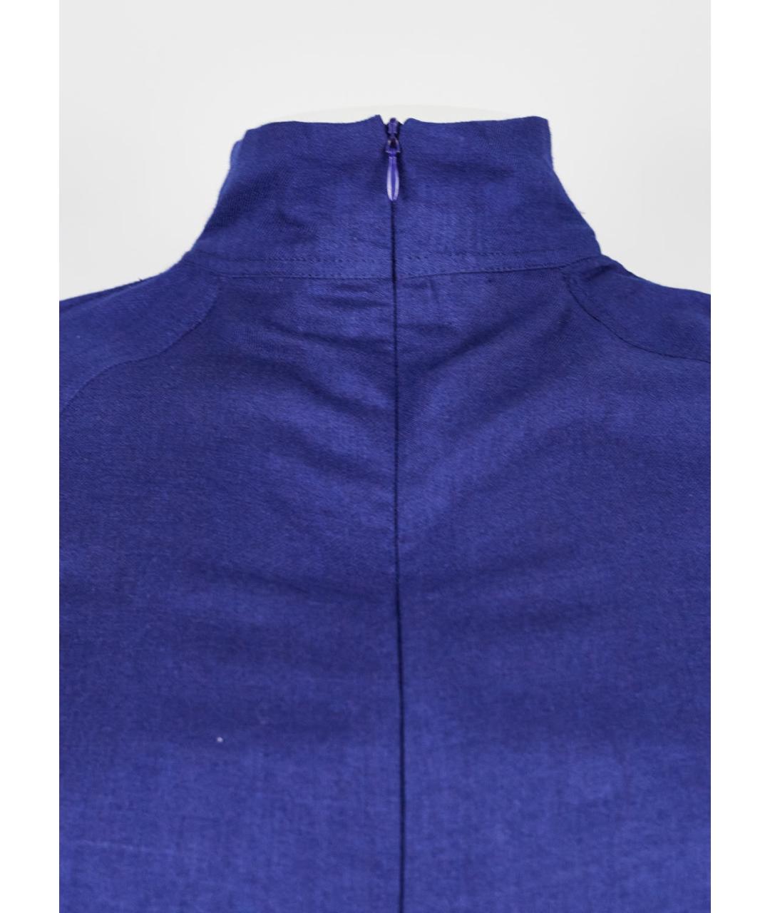 FENDI Синяя шерстяная блузы, фото 4
