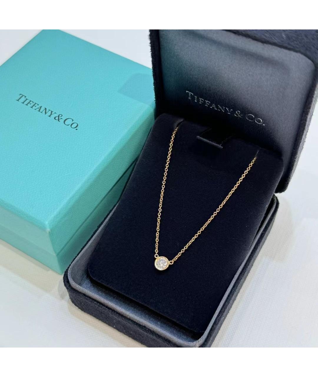 TIFFANY&CO Золотое колье из желтого золота, фото 2