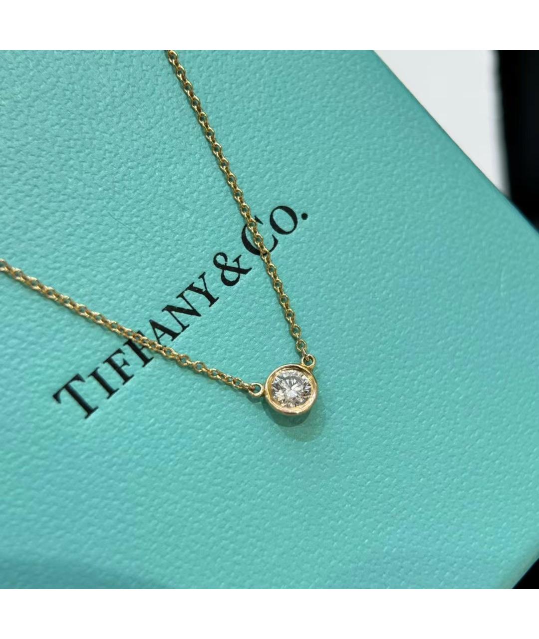 TIFFANY&CO Золотое колье из желтого золота, фото 7