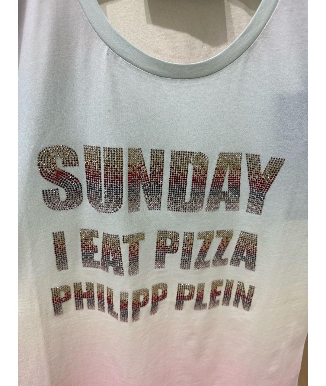 PHILIPP PLEIN Мульти хлопковая футболка, фото 7