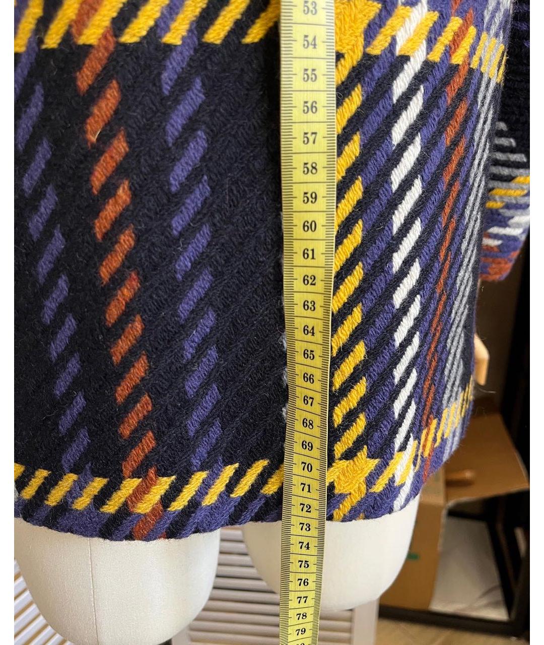 PAUL&JOE SISTER Темно-синее шерстяное пальто, фото 3