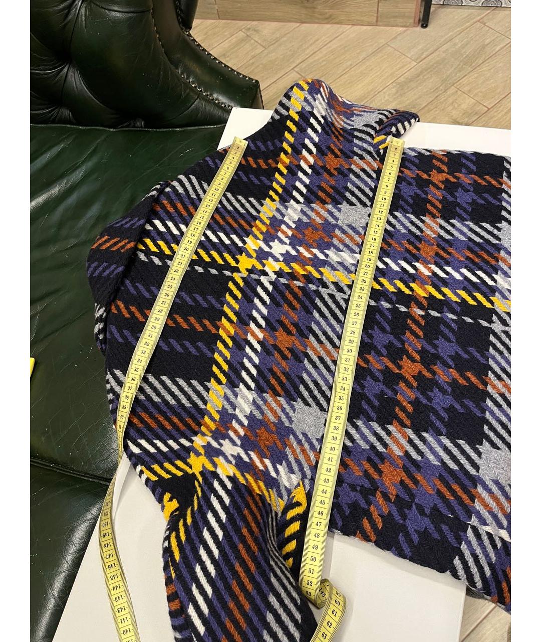 PAUL&JOE SISTER Темно-синее шерстяное пальто, фото 7