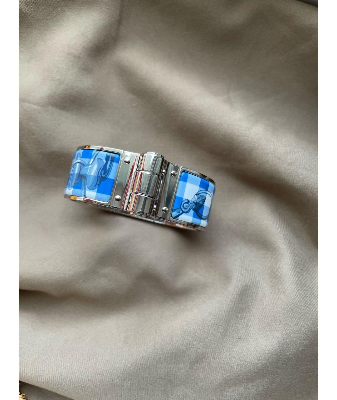 HERMES PRE-OWNED Синий металлический браслет, фото 6