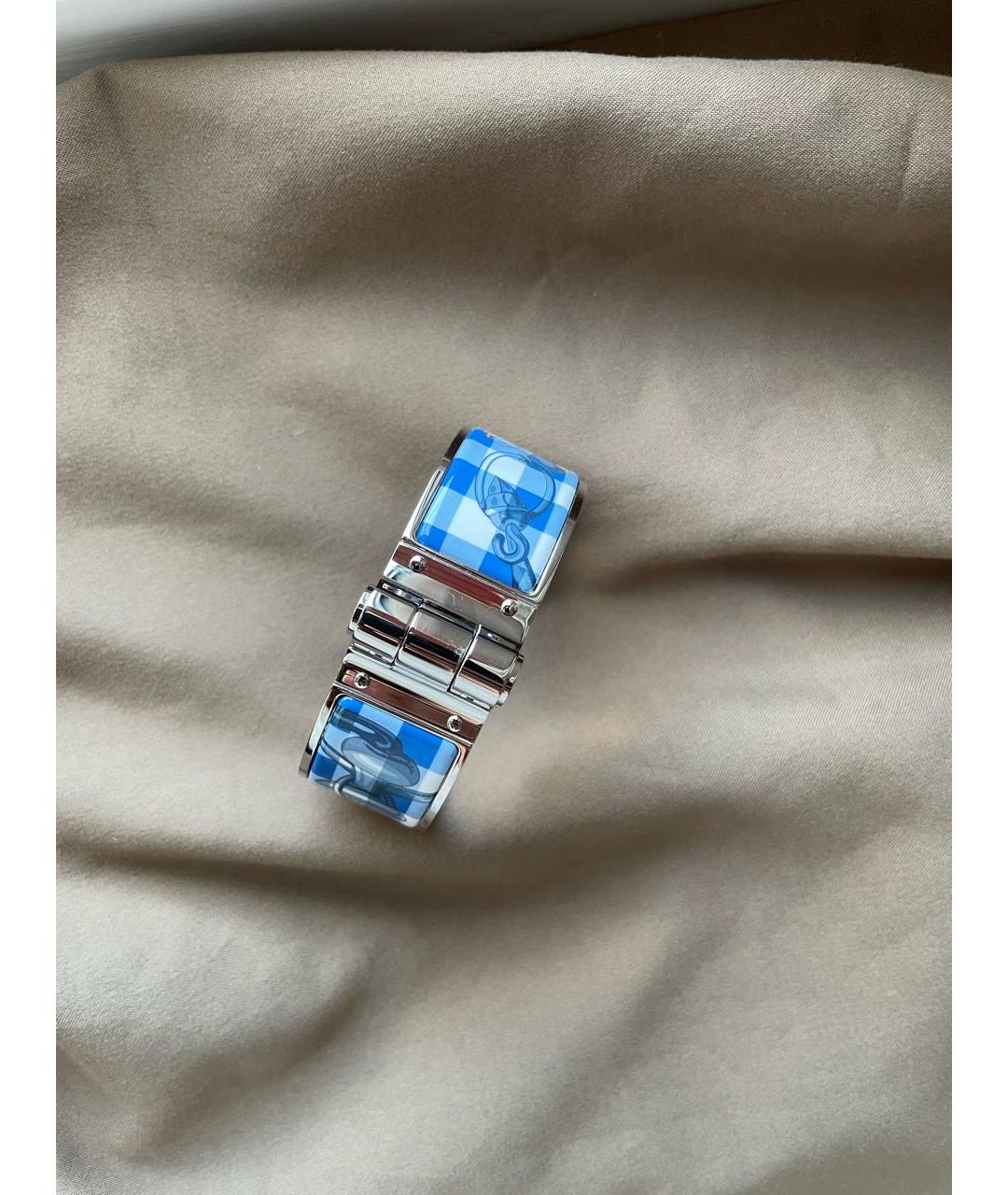HERMES PRE-OWNED Синий металлический браслет, фото 5