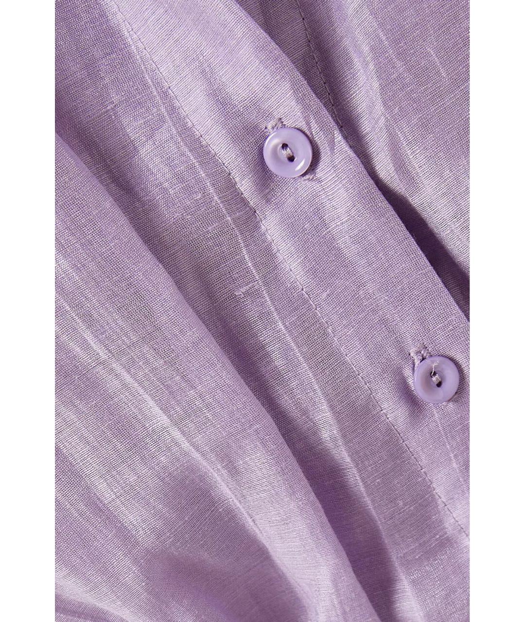 SANDRO Фиолетовое повседневное платье, фото 6