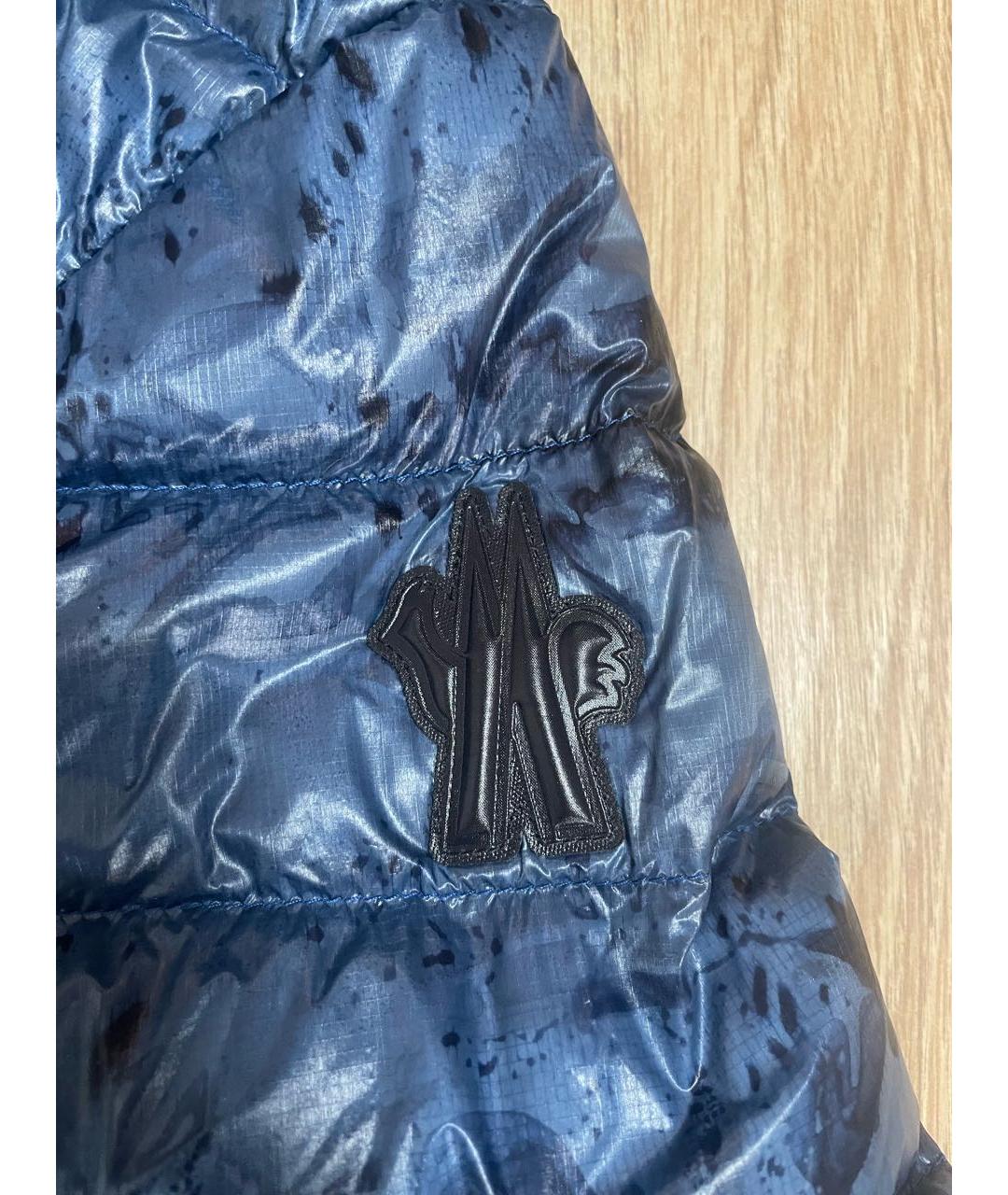 MONCLER GRENOBLE Темно-синяя куртка, фото 6