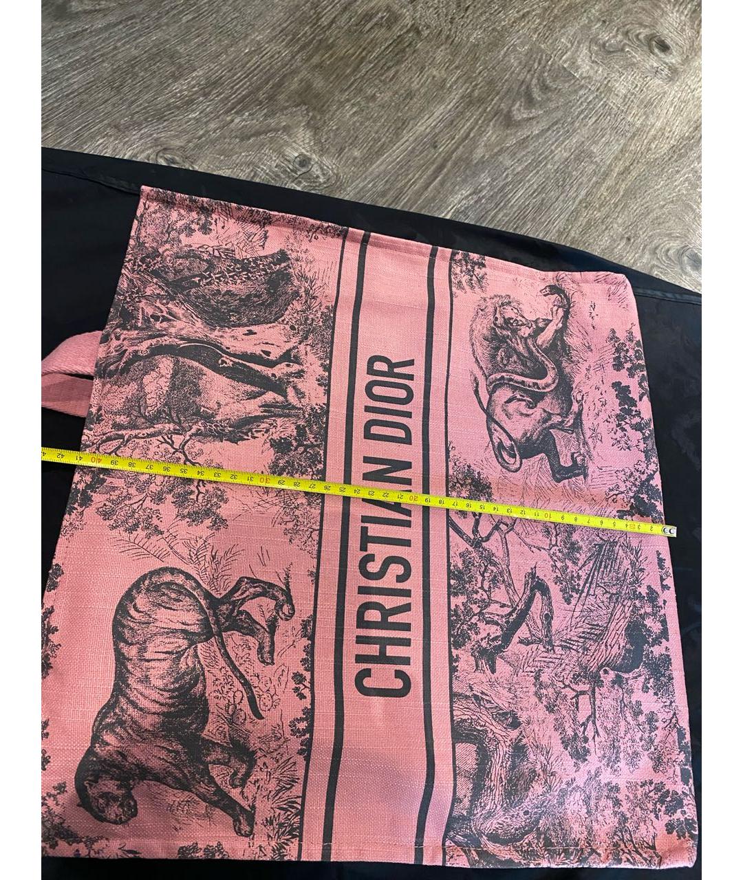 CHRISTIAN DIOR PRE-OWNED Розовая сумка тоут, фото 5