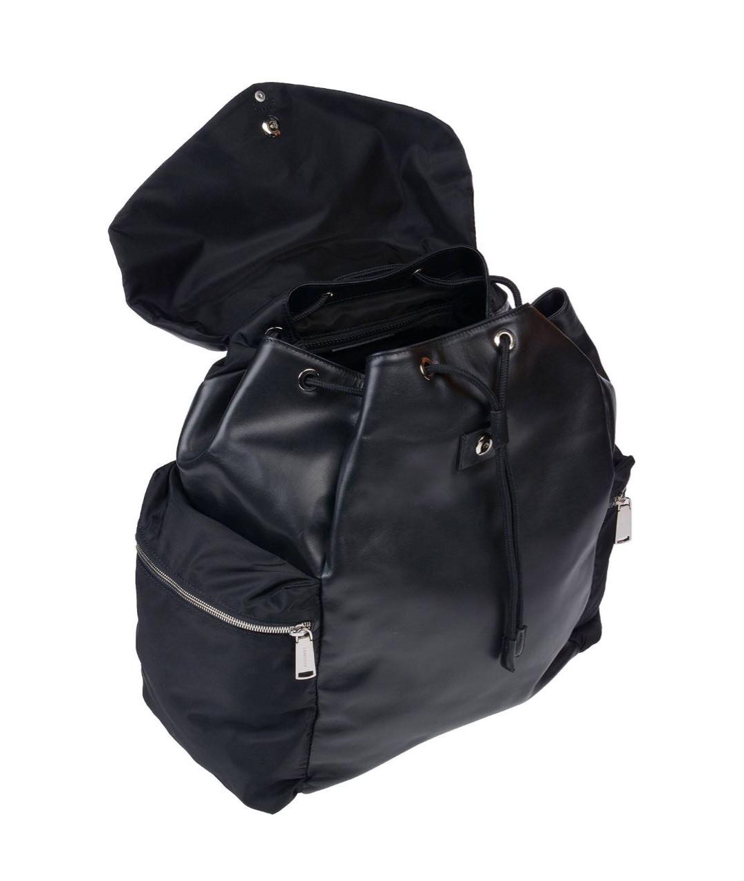 DSQUARED2 Черный кожаный рюкзак, фото 3