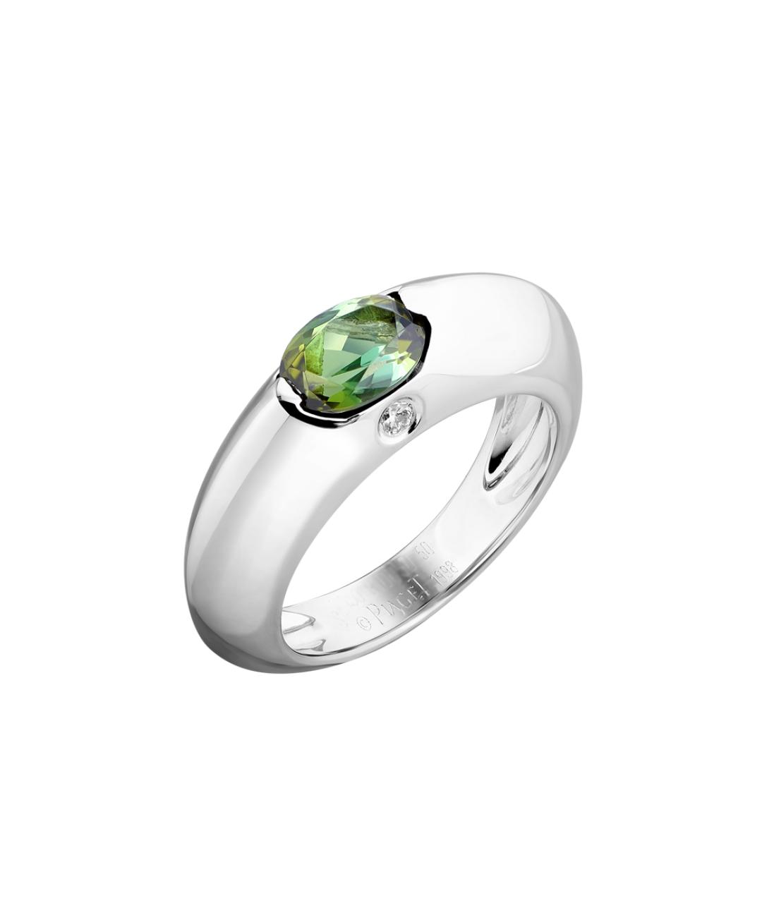 PIAGET Зеленые кольцо из белого золота, фото 2