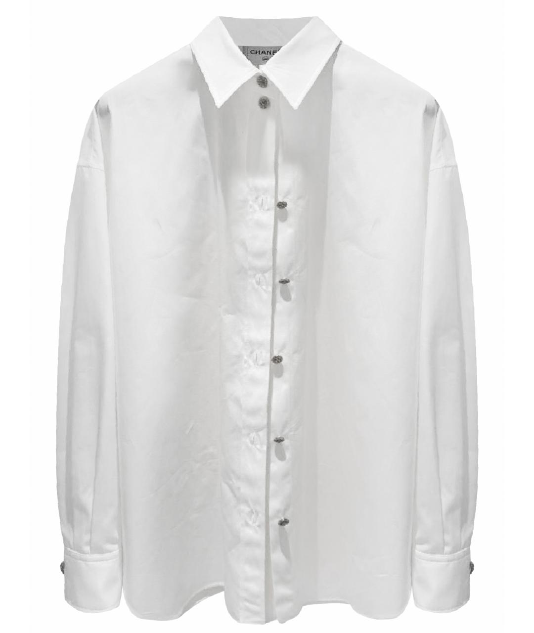 CHANEL PRE-OWNED Белая хлопковая рубашка, фото 1