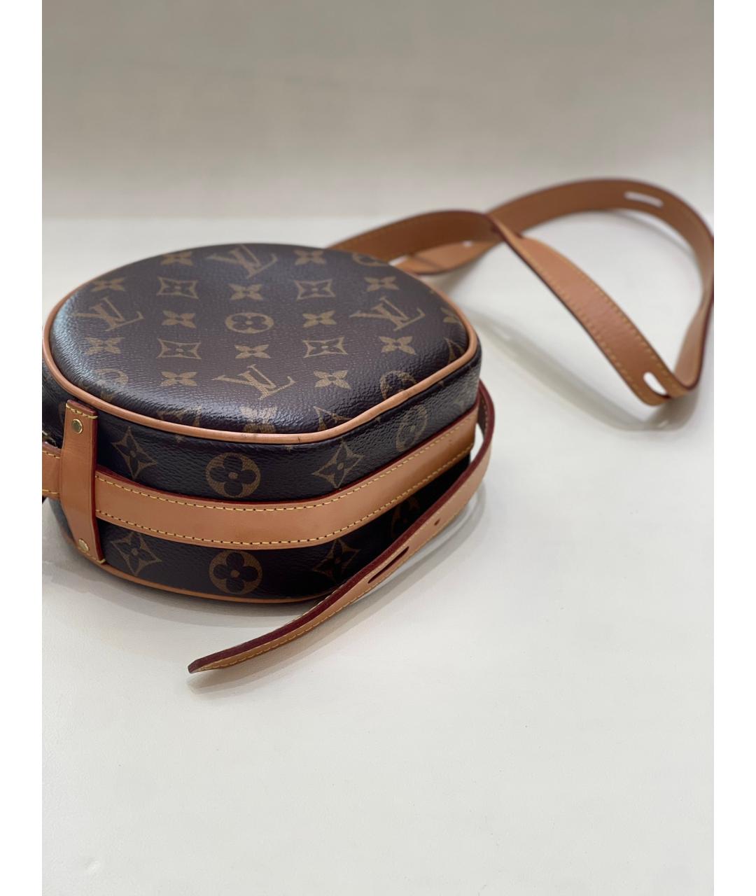 LOUIS VUITTON PRE-OWNED Коричневая сумка через плечо, фото 4