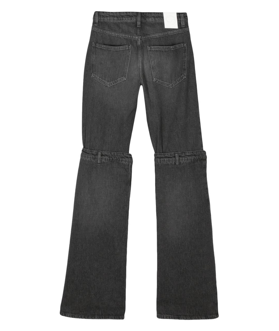 COPERNI Черные джинсы клеш, фото 2