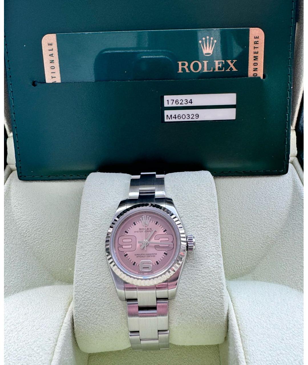 ROLEX Серебряные часы, фото 4