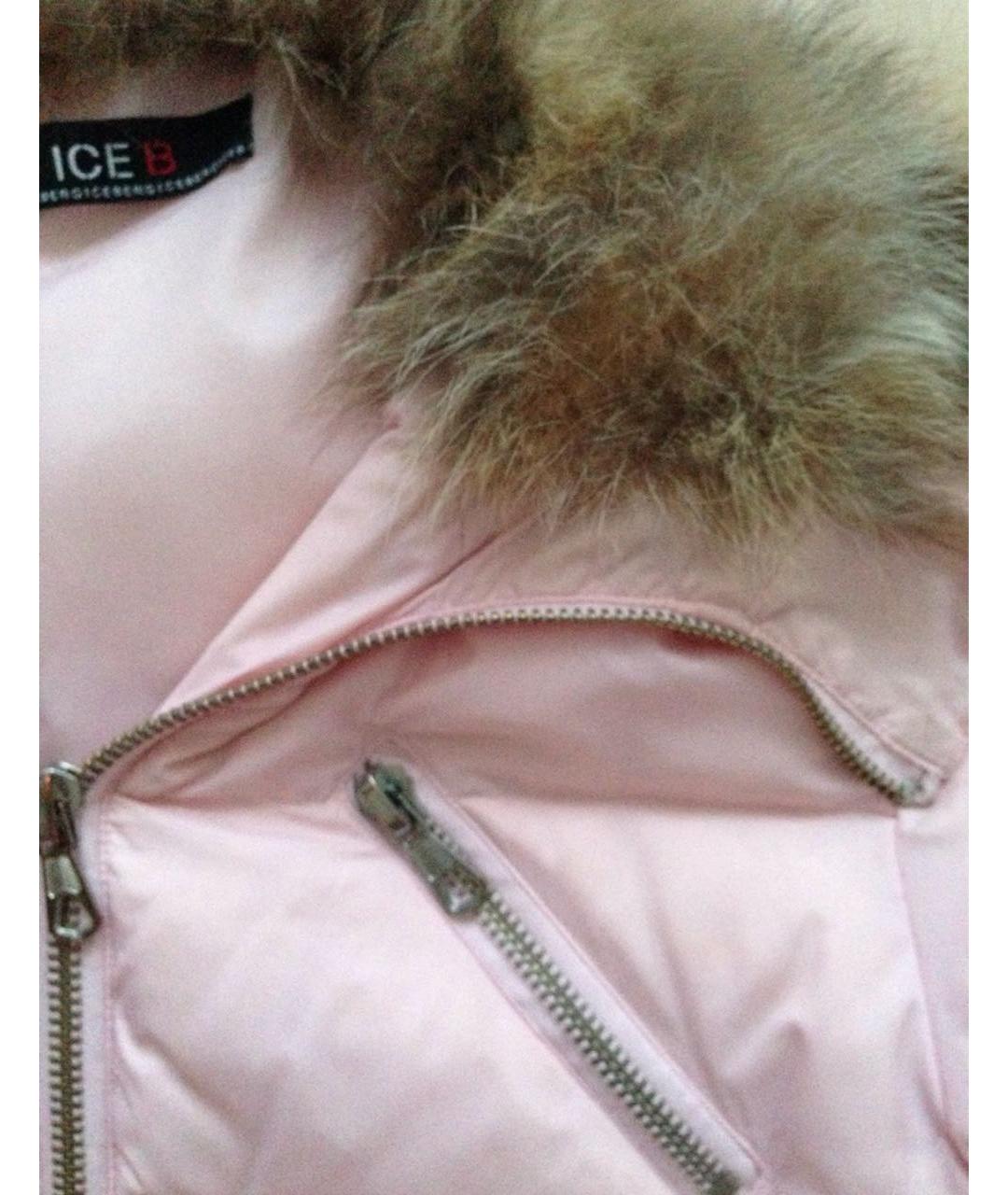ICEBERG Розовый полиамидовый пуховик, фото 8