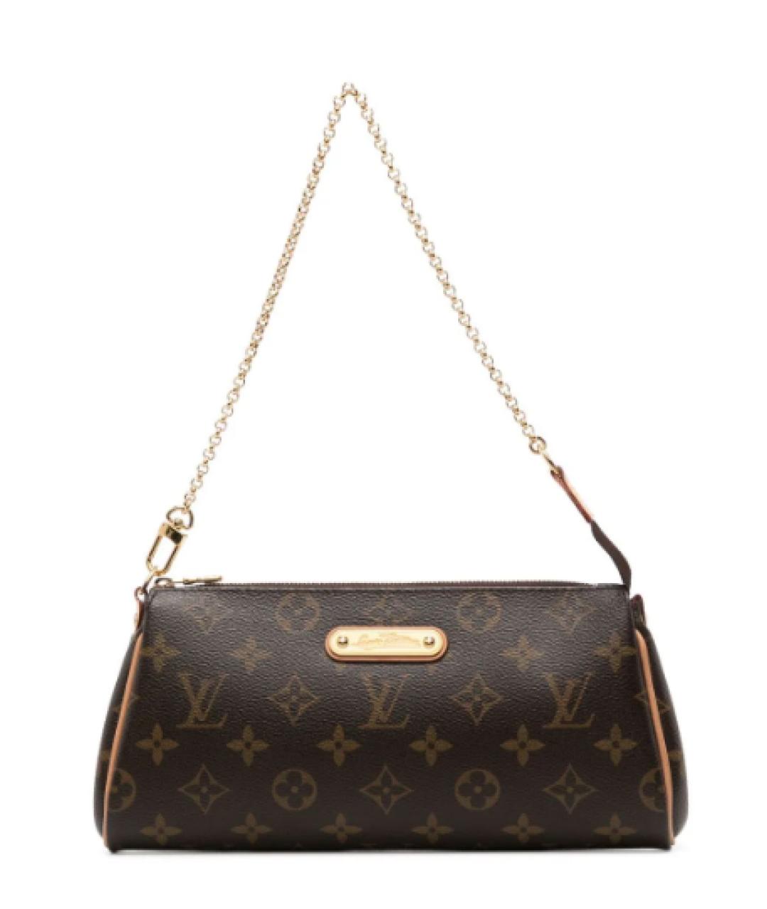 LOUIS VUITTON PRE-OWNED Коричневая сумка с короткими ручками, фото 1