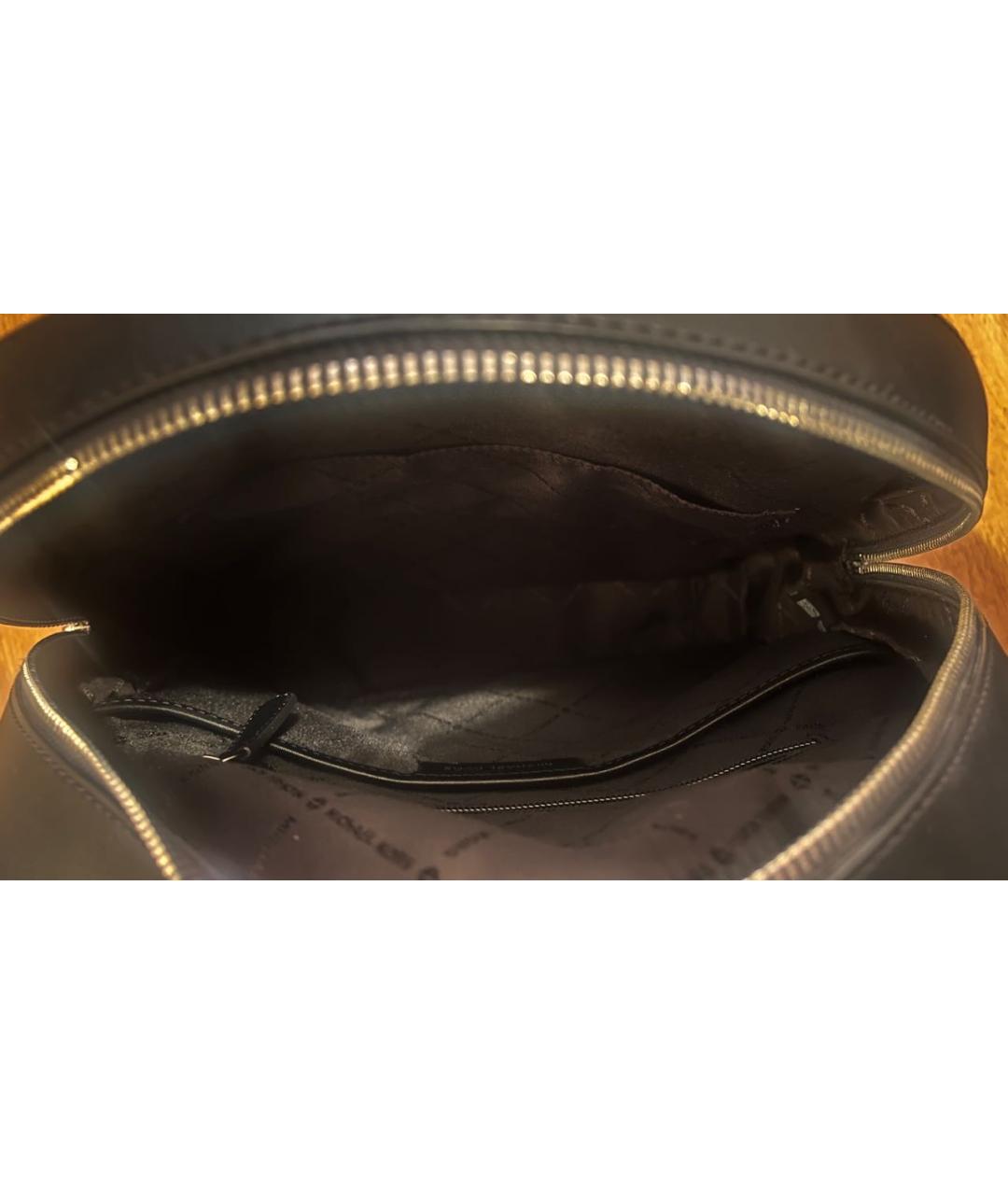 MICHAEL KORS Черный хлопковый рюкзак, фото 4