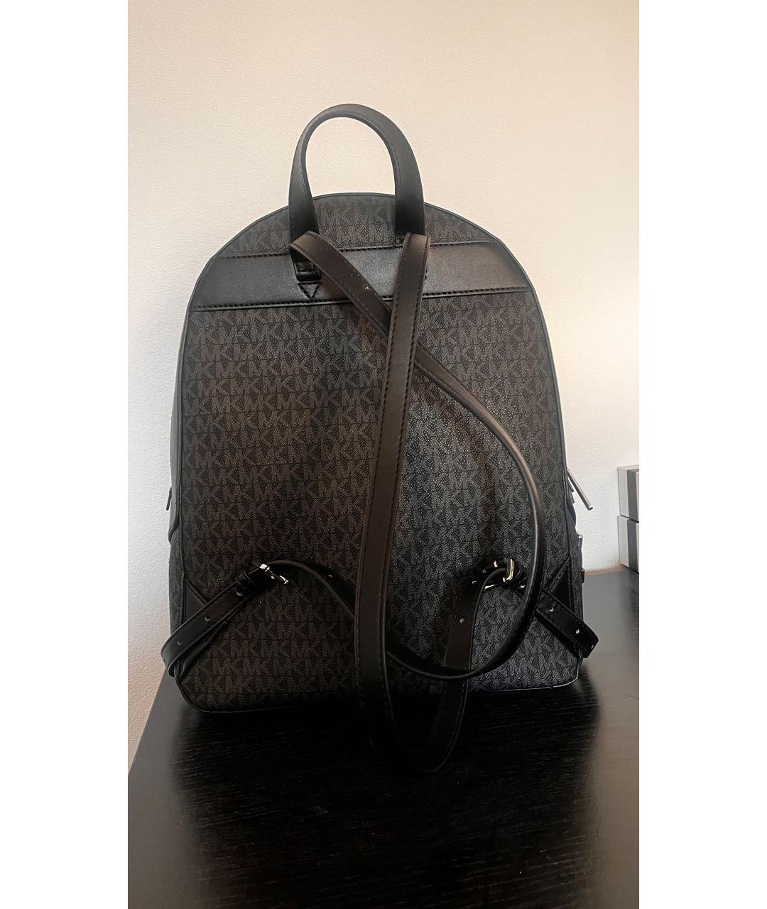 MICHAEL KORS Черный хлопковый рюкзак, фото 3