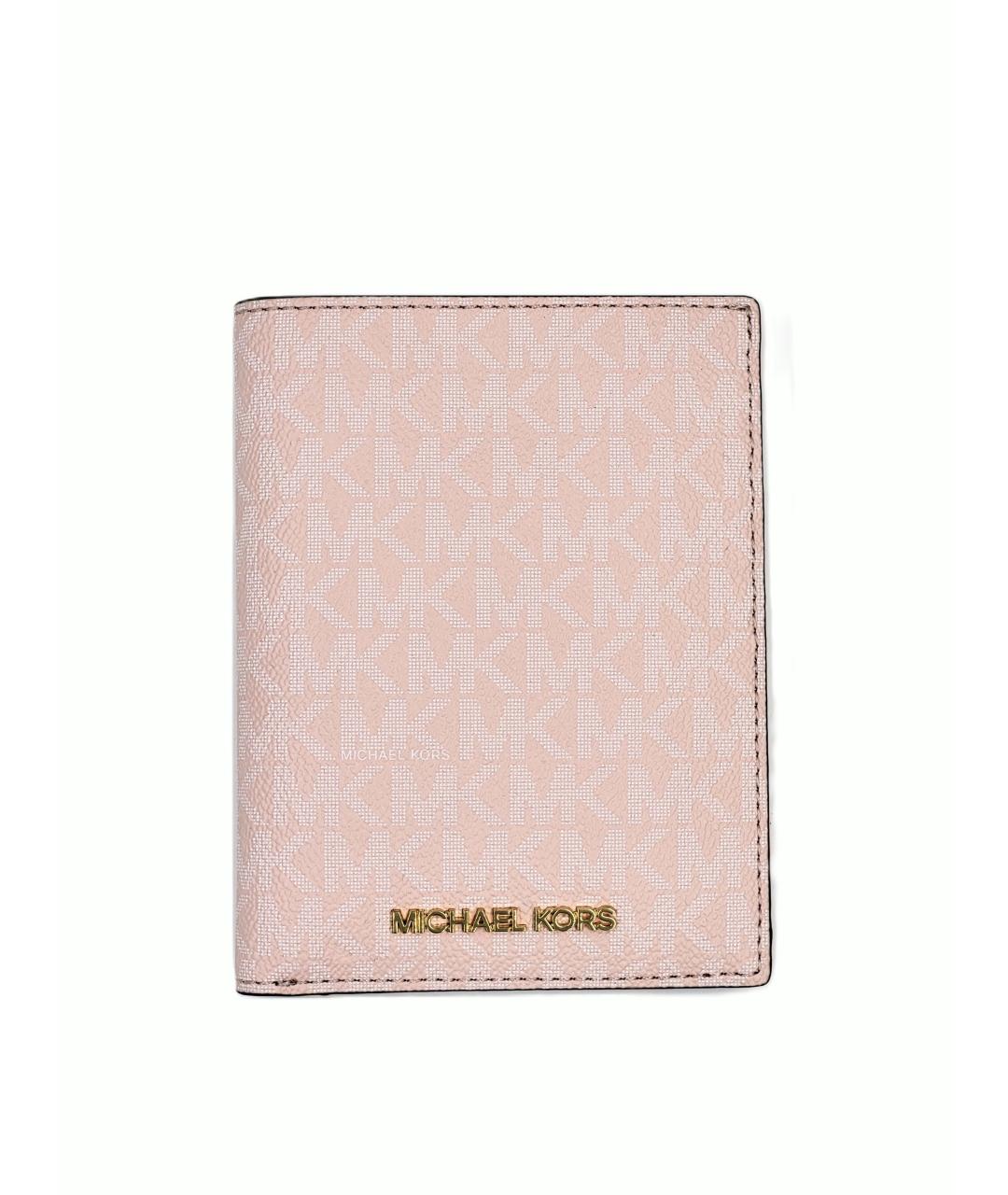 MICHAEL KORS Розовый кошелек, фото 1