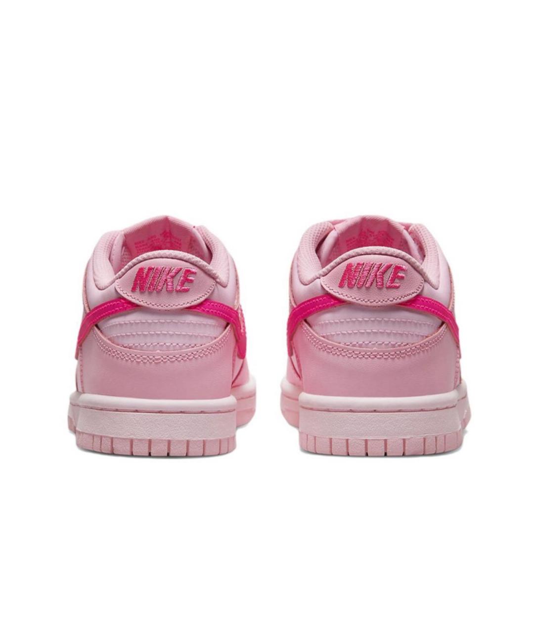 NIKE Розовые кожаные кроссовки, фото 5