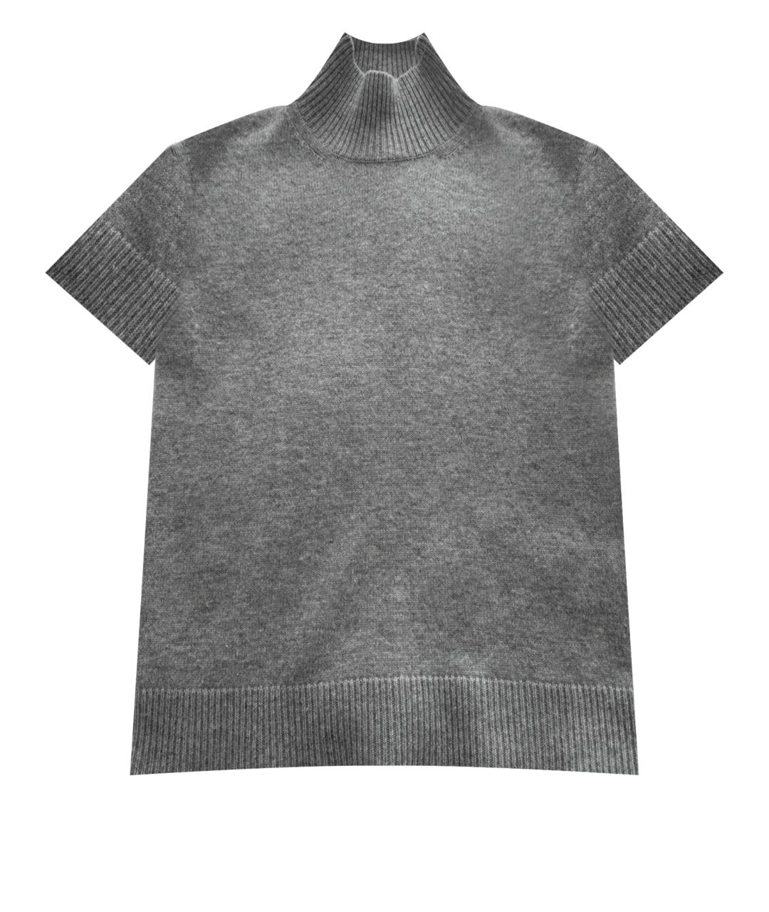 'S MAX MARA Серый кашемировый джемпер / свитер, фото 1