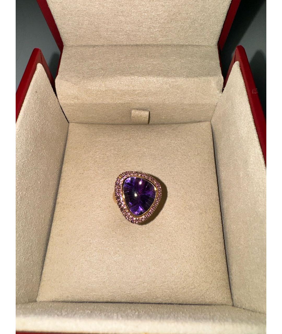 ROBERTO COIN Фиолетовое кольцо из розового золота, фото 6
