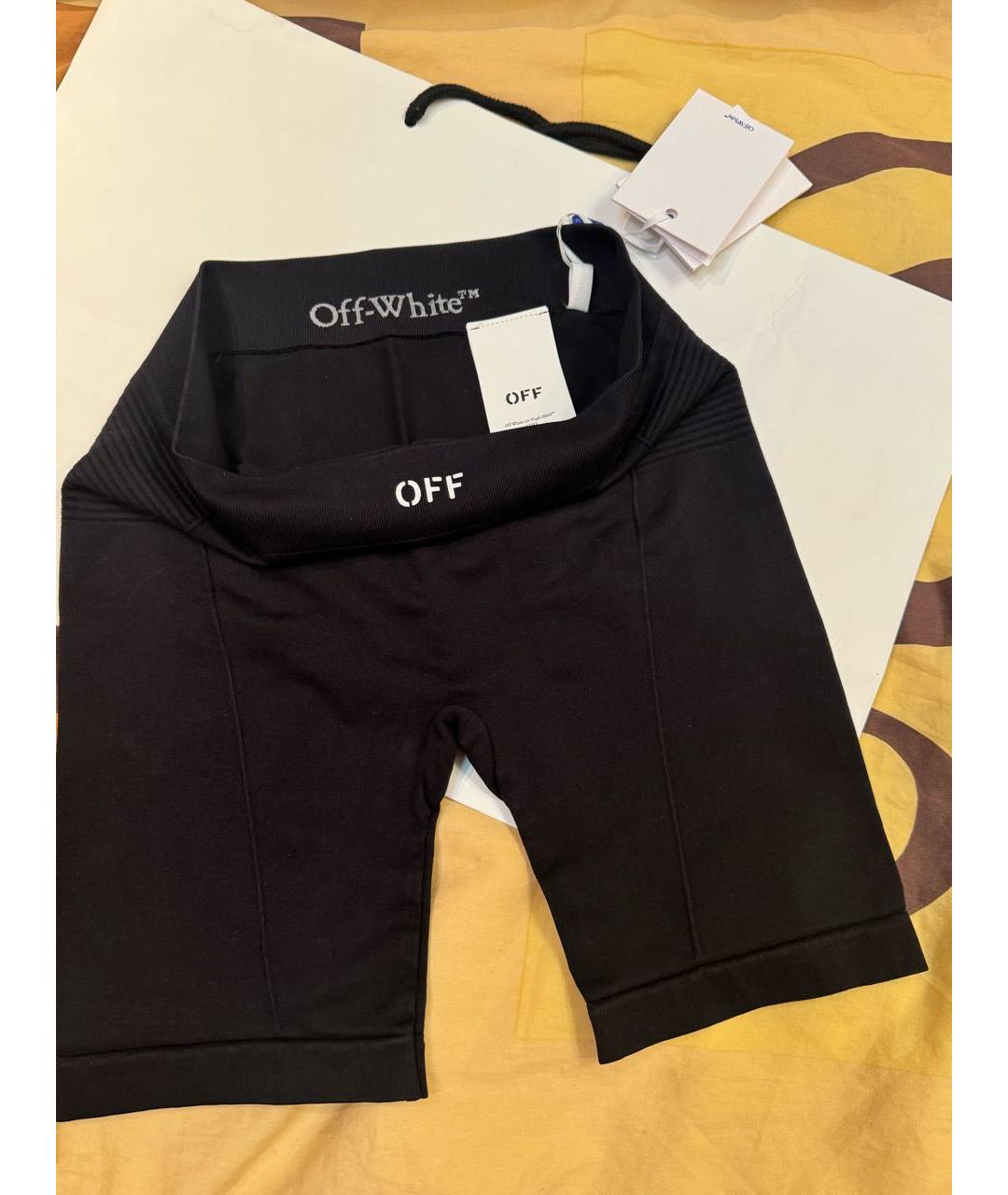 OFF-WHITE Черные шорты, фото 5