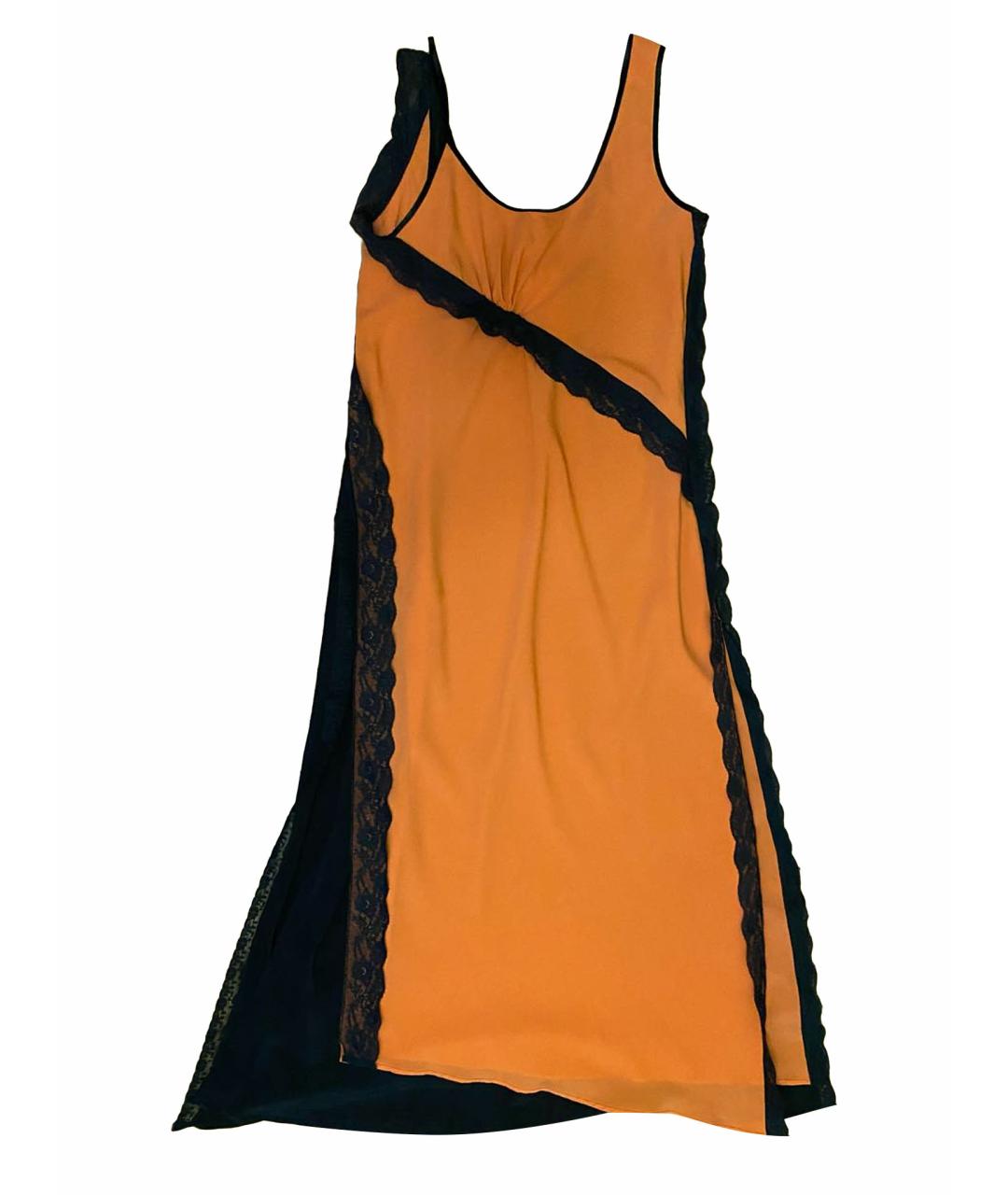 FAITH CONNEXION Мульти шелковое вечернее платье, фото 1