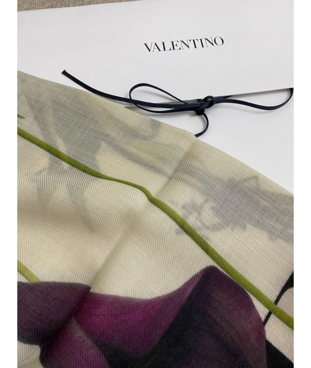 VALENTINO Мульти кашемировый платок, фото 4