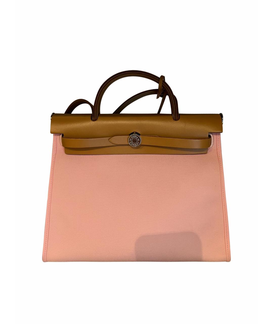 HERMES PRE-OWNED Розовая сумка с короткими ручками, фото 1