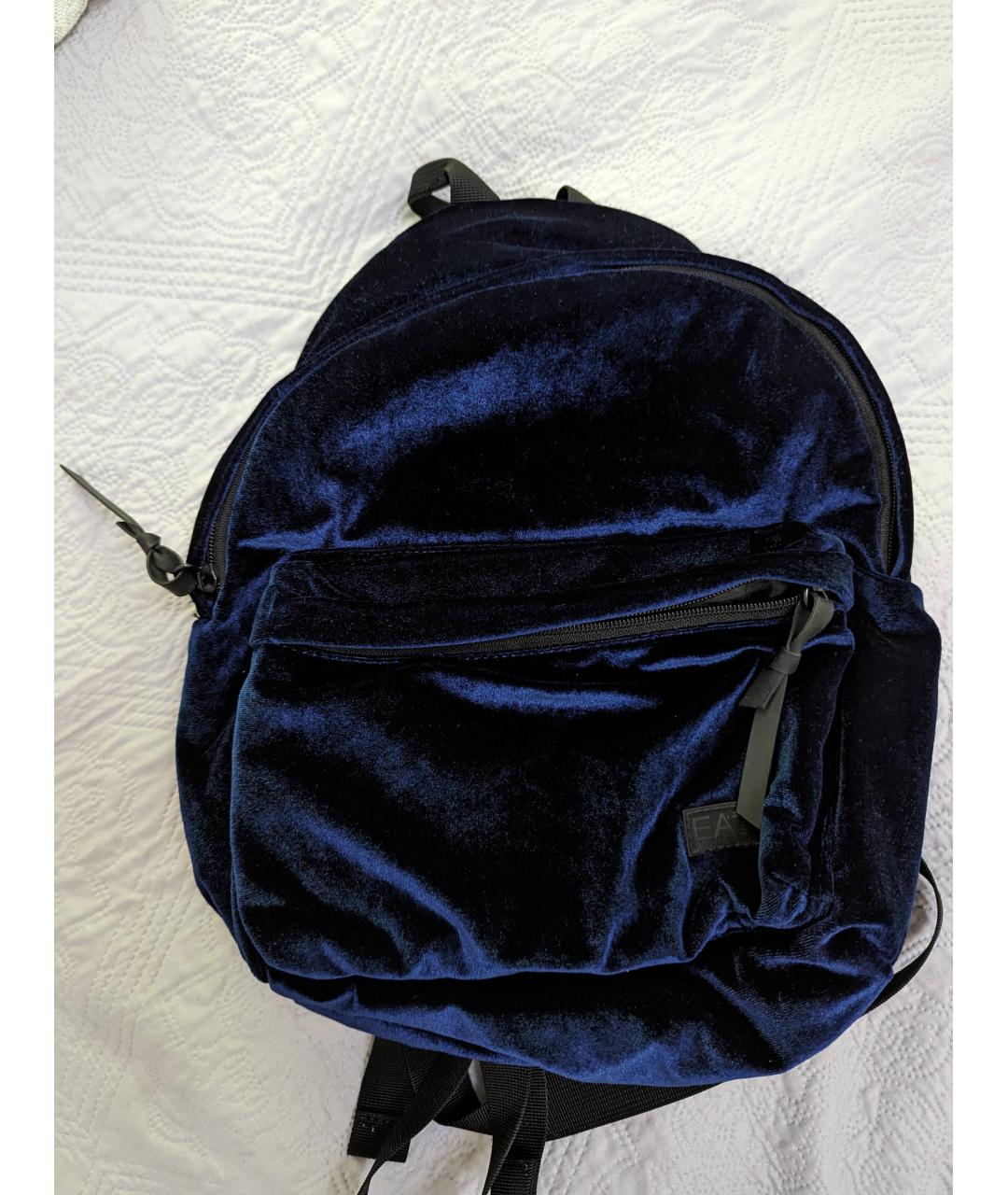 EMPORIO ARMANI Синий рюкзак, фото 2