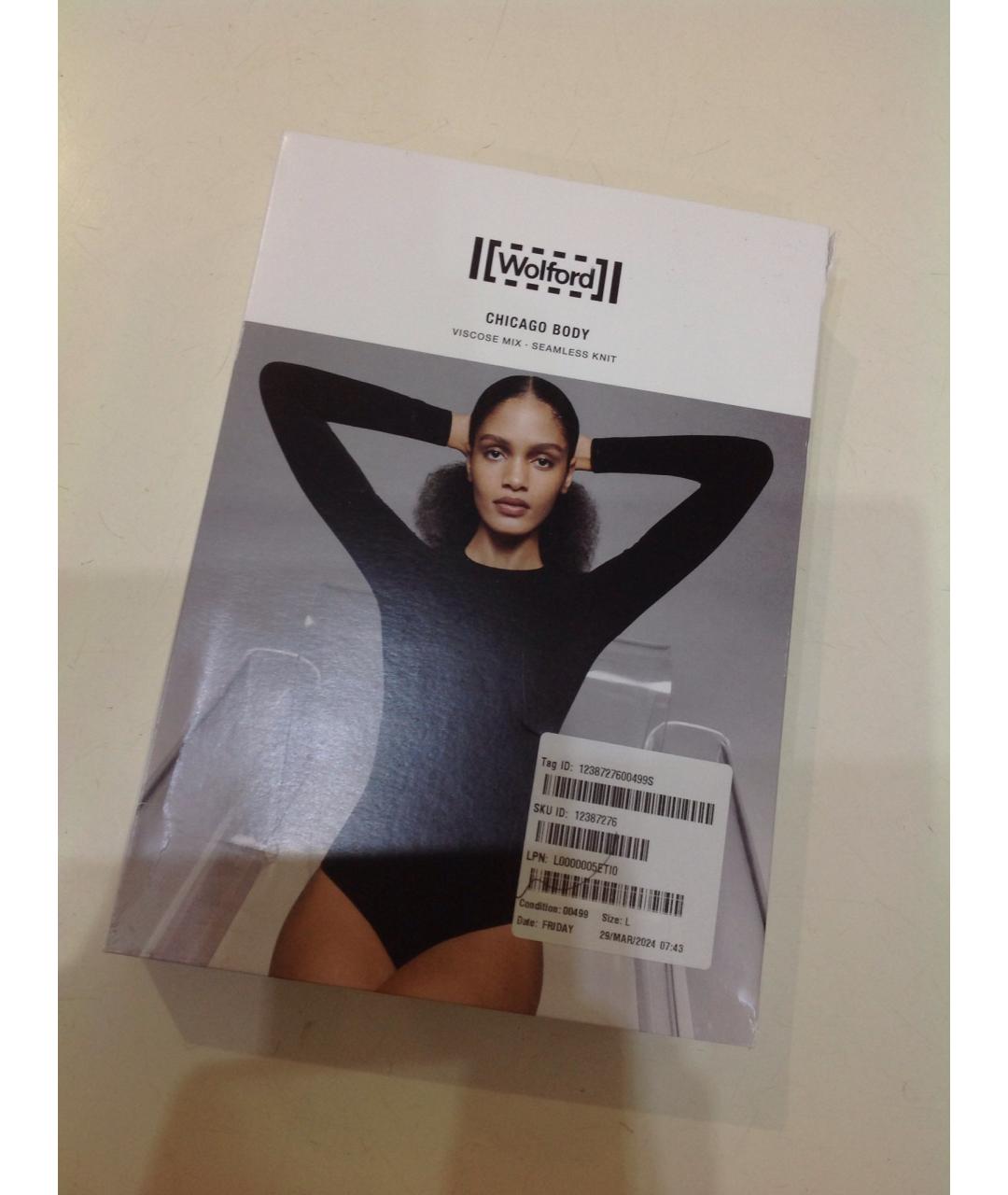 WOLFORD Черное боди, фото 8