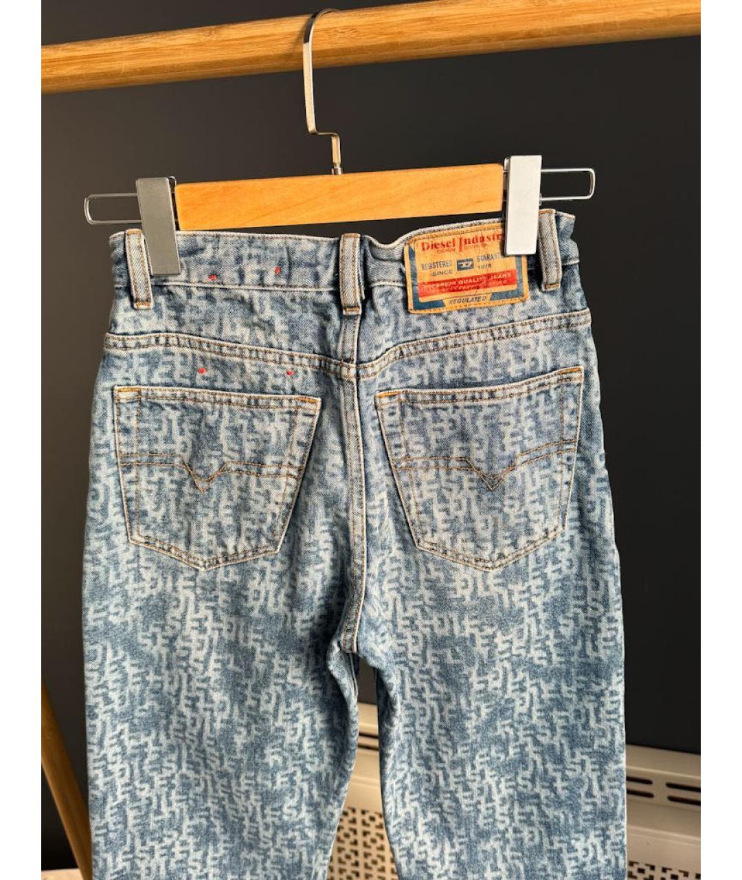 DIESEL Синие деним детские джинсы, фото 4